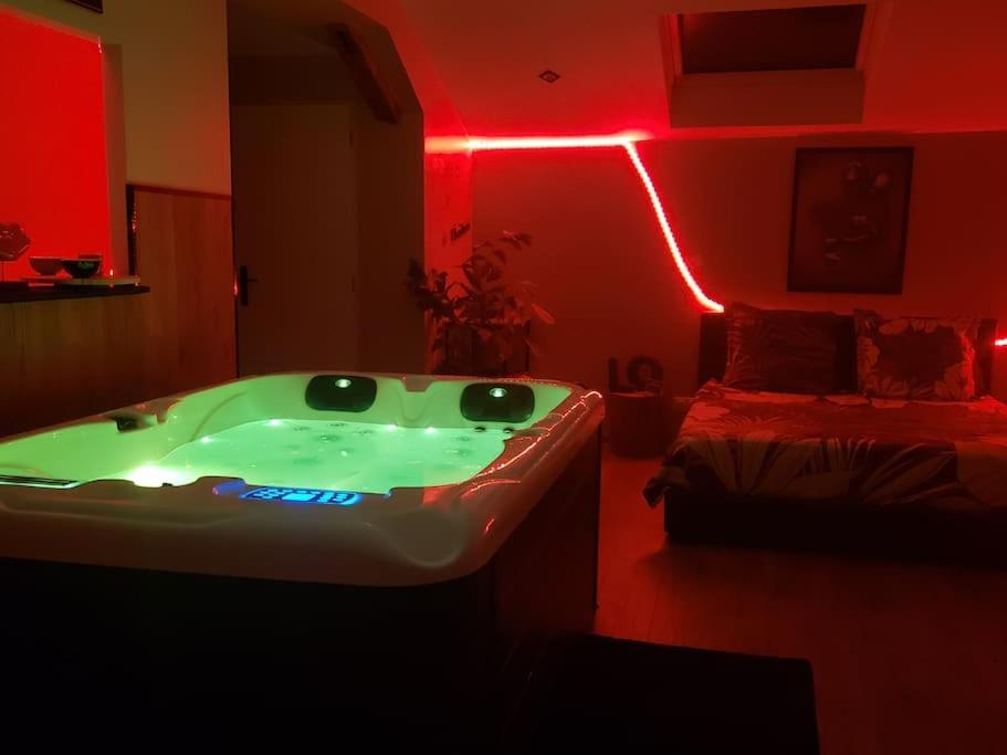 Bulles Etoilees Appartement Avec Jacuzzi Prive Montrevel-en-Bresse Экстерьер фото